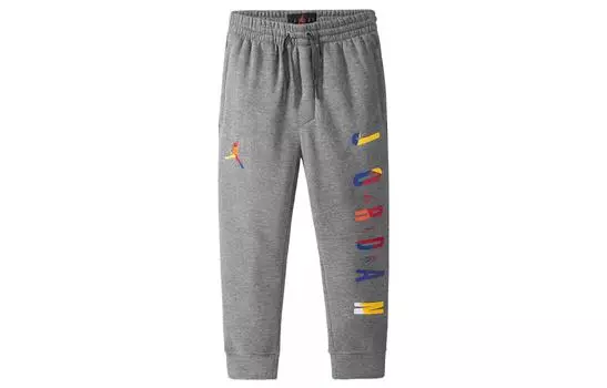 Детские трикотажные спортивные штаны Jordan, цвет Gray