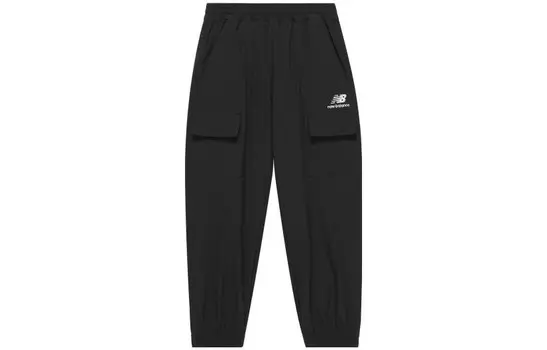 Детские трикотажные спортивные штаны New Balance, черный