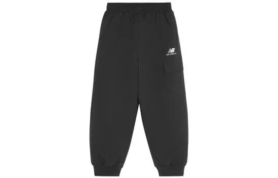 Детские трикотажные спортивные штаны New Balance, цвет Black