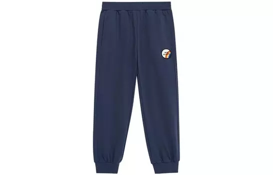 Детские трикотажные спортивные штаны New Balance, цвет Dark Blue