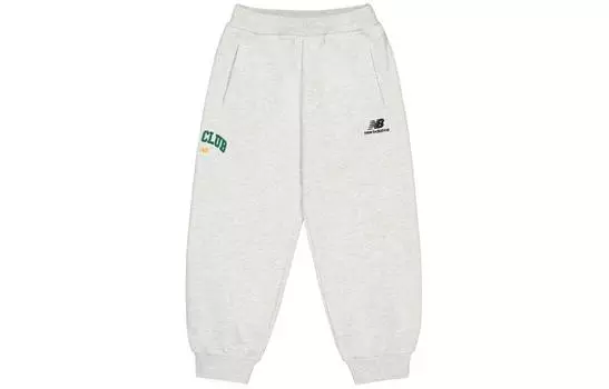 Детские трикотажные спортивные штаны New Balance, серый