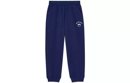 Детские трикотажные спортивные штаны New Balance, темно-синий