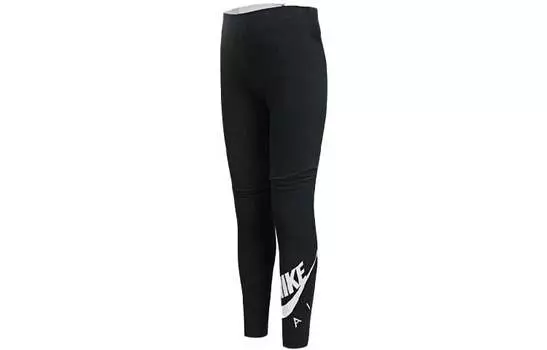 Детские трикотажные спортивные штаны Nike, цвет Black