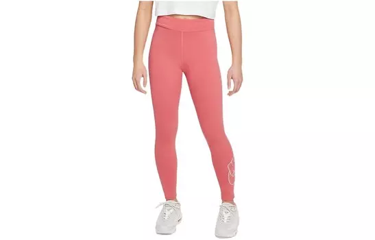 Детские трикотажные спортивные штаны Nike, розовый