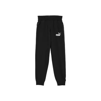 Детские трикотажные спортивные штаны Puma, цвет Black