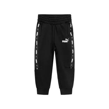 Детские трикотажные спортивные штаны Puma, цвет Black