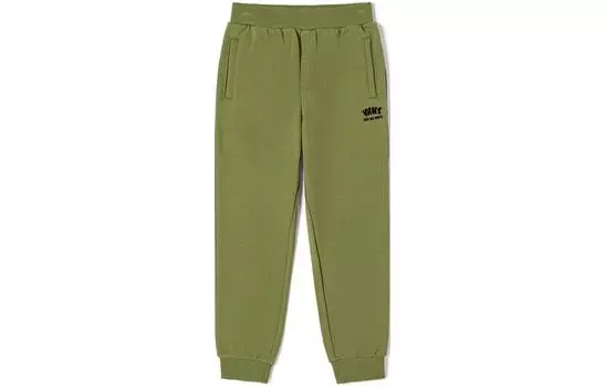 Детские трикотажные спортивные штаны Vans, цвет Green