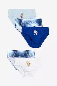 Детские трусики с принтом, 5 шт H&M