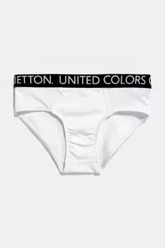 Детские трусы, 2 шт. в упаковке United Colors Of Benetton, белый