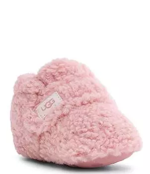 Детские туфли для кроватки UGG Bixbee с фигурным мехом (для младенцев), розовый