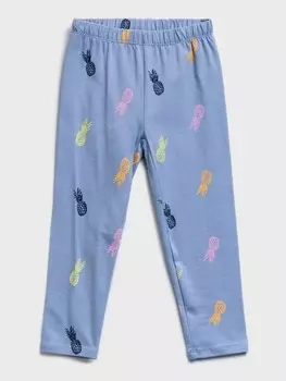 Детские укороченные леггинсы Gap, синий