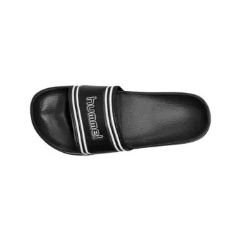 Детские унисекс сандалии и обувь для бассейна Pool Slide Jr HUMMEL, черный / черный / черный