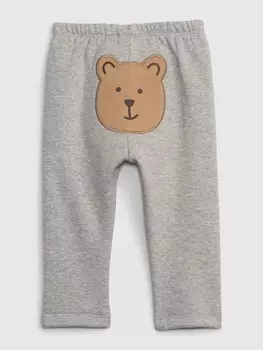 Детские утепленные брюки Gap, серый
