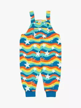 Детские уютные комбинезоны с пастернаком Frugi, синий/разноцветный