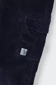 Детские вельветовые брюки-карго Mayoral, темно-синий