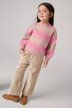 Детские вельветовые брюки Mayoral, бежевый