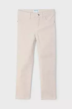 Детские вельветовые брюки Mayoral, бежевый