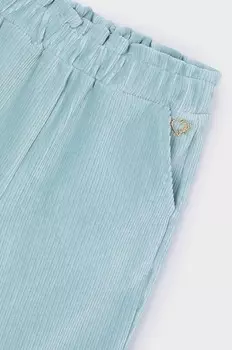 Детские вельветовые брюки Mayoral, бирюзовый