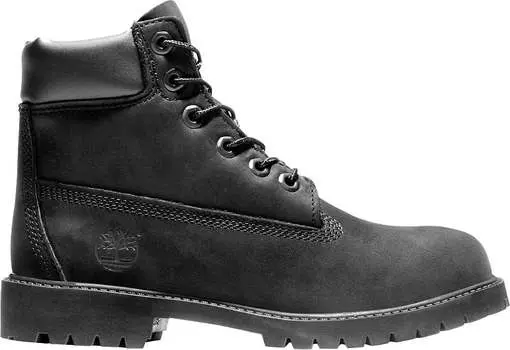 Детские водонепроницаемые повседневные ботинки Timberland 6 дюймов премиум-класса, черный