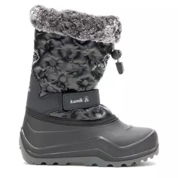 Детские водонепроницаемые зимние ботинки Penny 3 от Kamik для маленьких/больших детей, черный