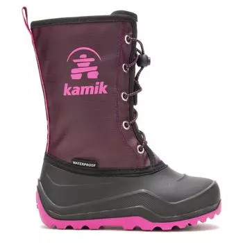 Детские водонепроницаемые зимние ботинки Snow Mate для малышей/маленьких детей Kamik, цвет grape