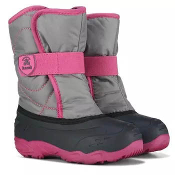 Детские водонепроницаемые зимние ботинки Snowybug для малышей Kamik, серый