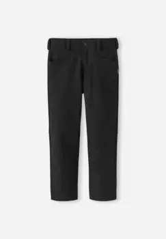 Детские водоотталкивающие брюки из софтшелла Mighty Reima, цвет Black