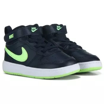 Детские высокие кроссовки Court Borough 2 для малышей/малышей Nike, синий