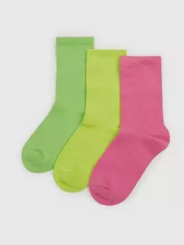 Детские высокие носки, 3 пары. Gap, мультиколор