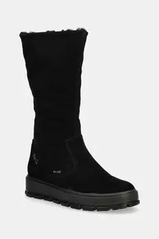 Детские замшевые ботильоны Primigi, черный