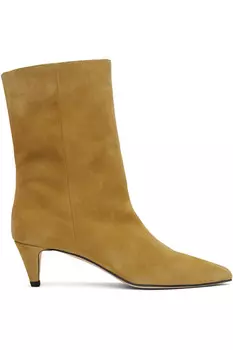 Детские замшевые ботинки Lysander By Far, цвет cumin