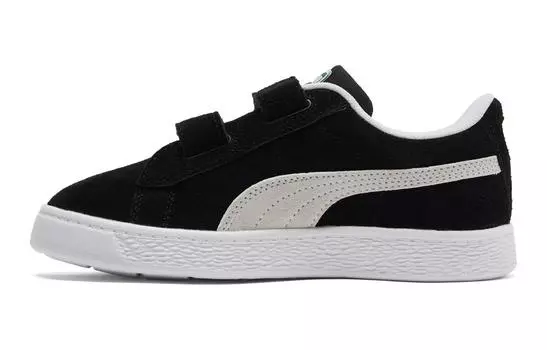 Детские замшевые кроссовки для крикета Puma Kids, Black and White