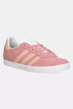 Детские замшевые кроссовки GAZELLE Adidas Originals, розовый