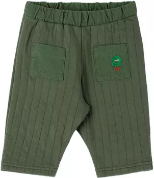 Детские зеленые дутые брюки The Campamento