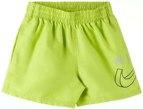 Детские зеленые плавательные шорты Swoosh Nike
