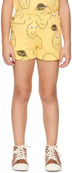 Детские желтые шорты Lemons & Leaves nadadelazos