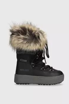 Детские зимние ботинки 34300100 MB JTRACK MONACO LOW WP Moon Boot, черный