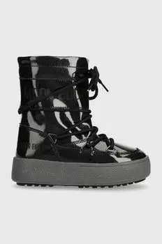 Детские зимние ботинки 34301000 MB JTRACK TUBE GLITTER Moon Boot, черный