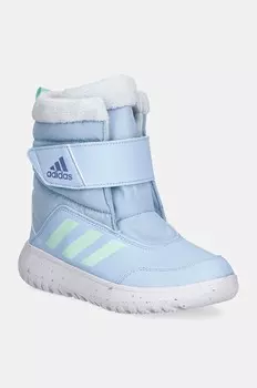 Детские зимние ботинки adidas Winterplay C, синий