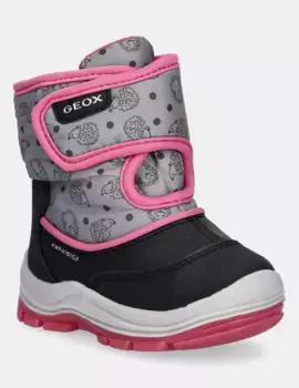 Детские зимние ботинки B263WG 0BCMN B FLANFIL B ABX Geox, серый