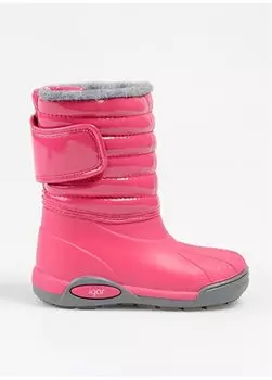 Детские зимние ботинки цвета фуксия W10168 TOPO SKI CHAROL Igor