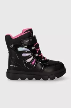Детские зимние ботинки Geox, черный