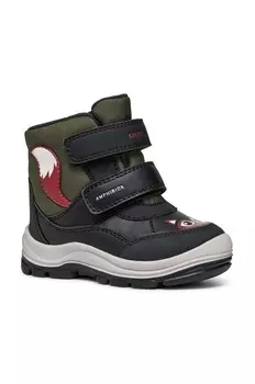 Детские зимние ботинки Geox FLANFIL ABX, зеленый