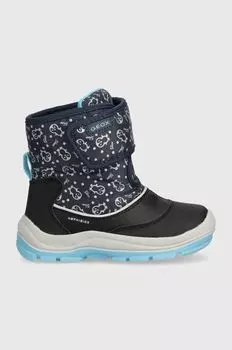 Детские зимние ботинки Geox FLANFIL B ABX, темно-синий