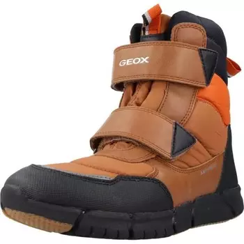 Детские зимние ботинки Geox, коричневый