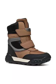 Детские зимние ботинки Geox TREKKYUP ABX, коричневый