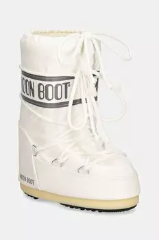 Детские зимние ботинки ICON NYLON Moon Boot, белый