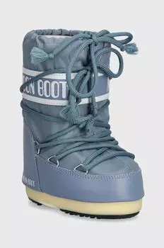 Детские зимние ботинки ICON NYLON Moon Boot, серый