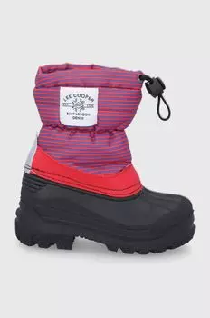 Детские зимние ботинки Lee Cooper, красный