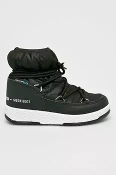 Детские зимние ботинки Low Nylon WP Moon Boot, черный